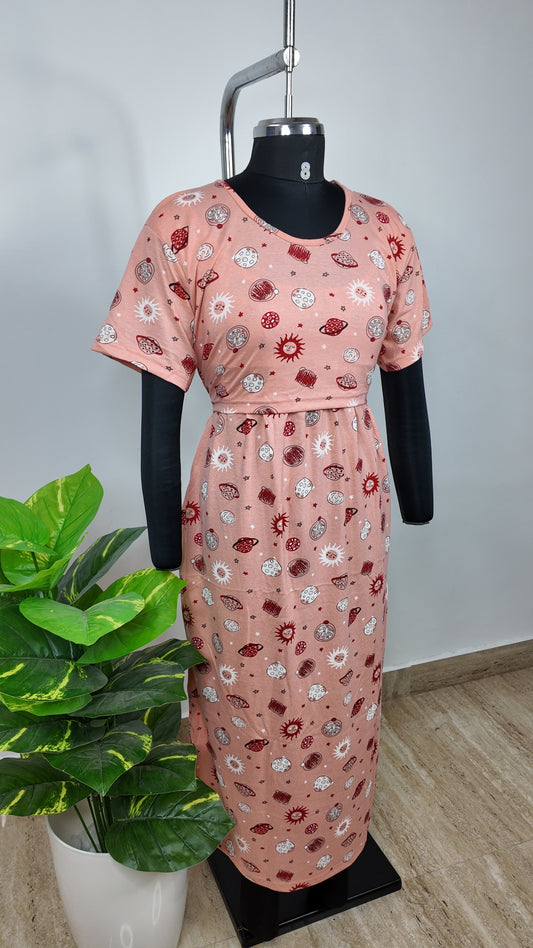 Peach Feeding Top