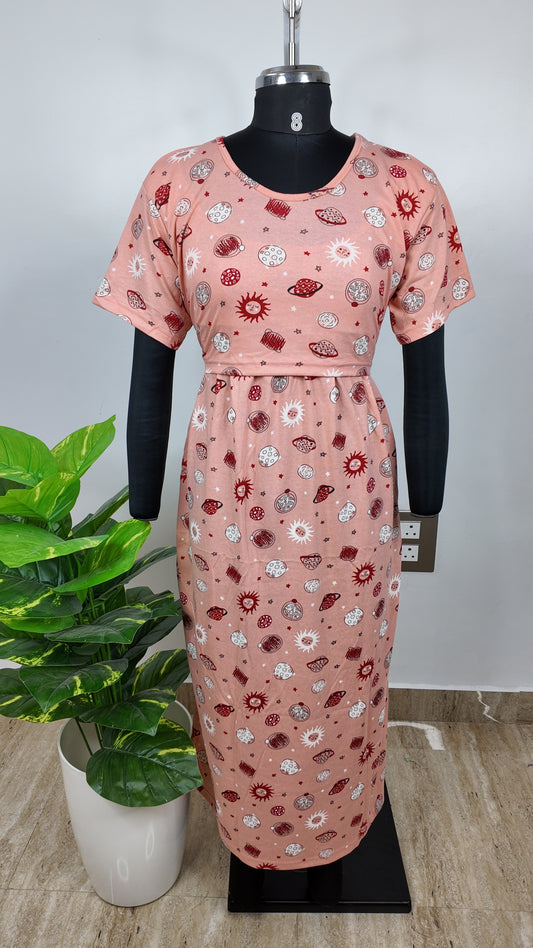 Peach Feeding Top